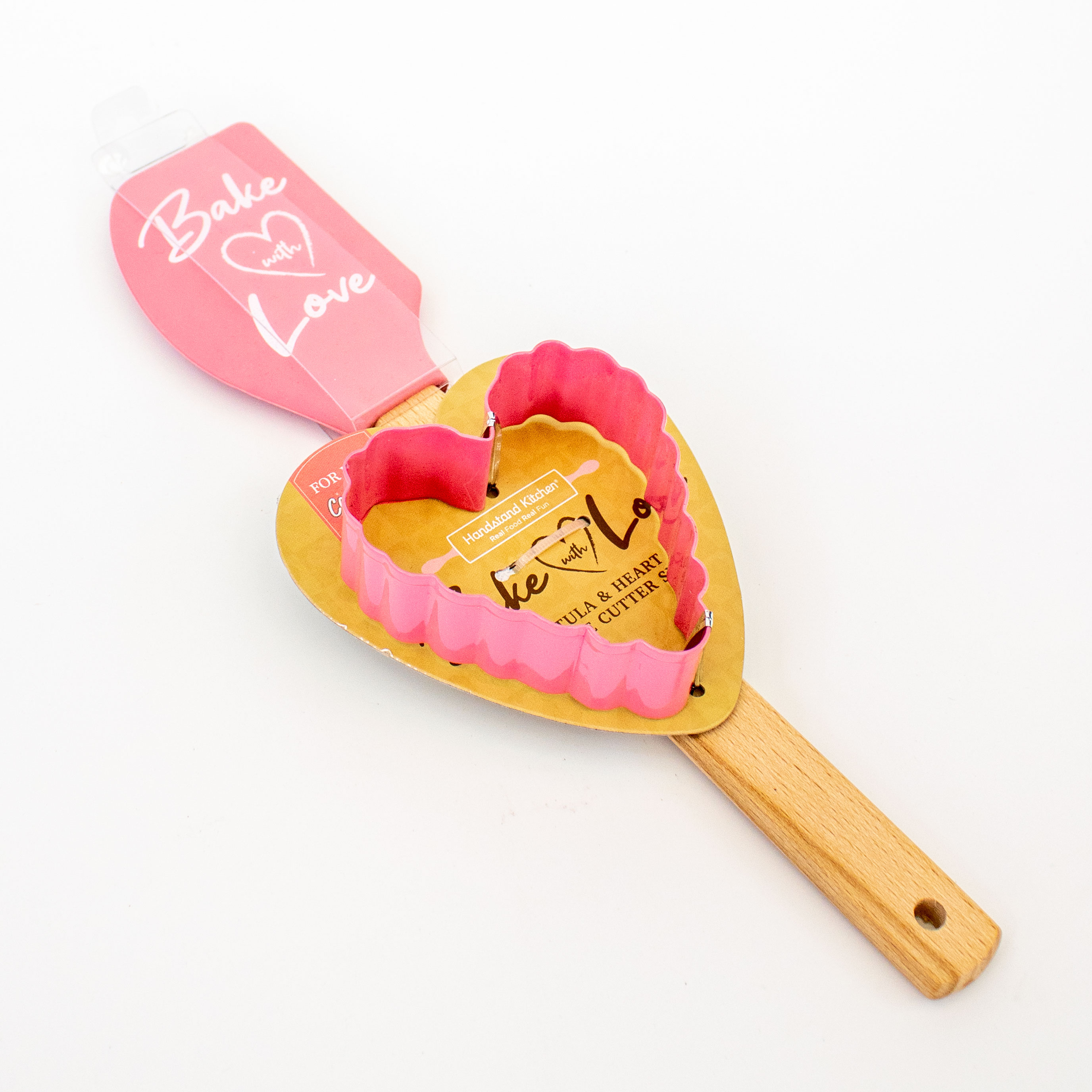 «Bake with Love» Espátula y cortador