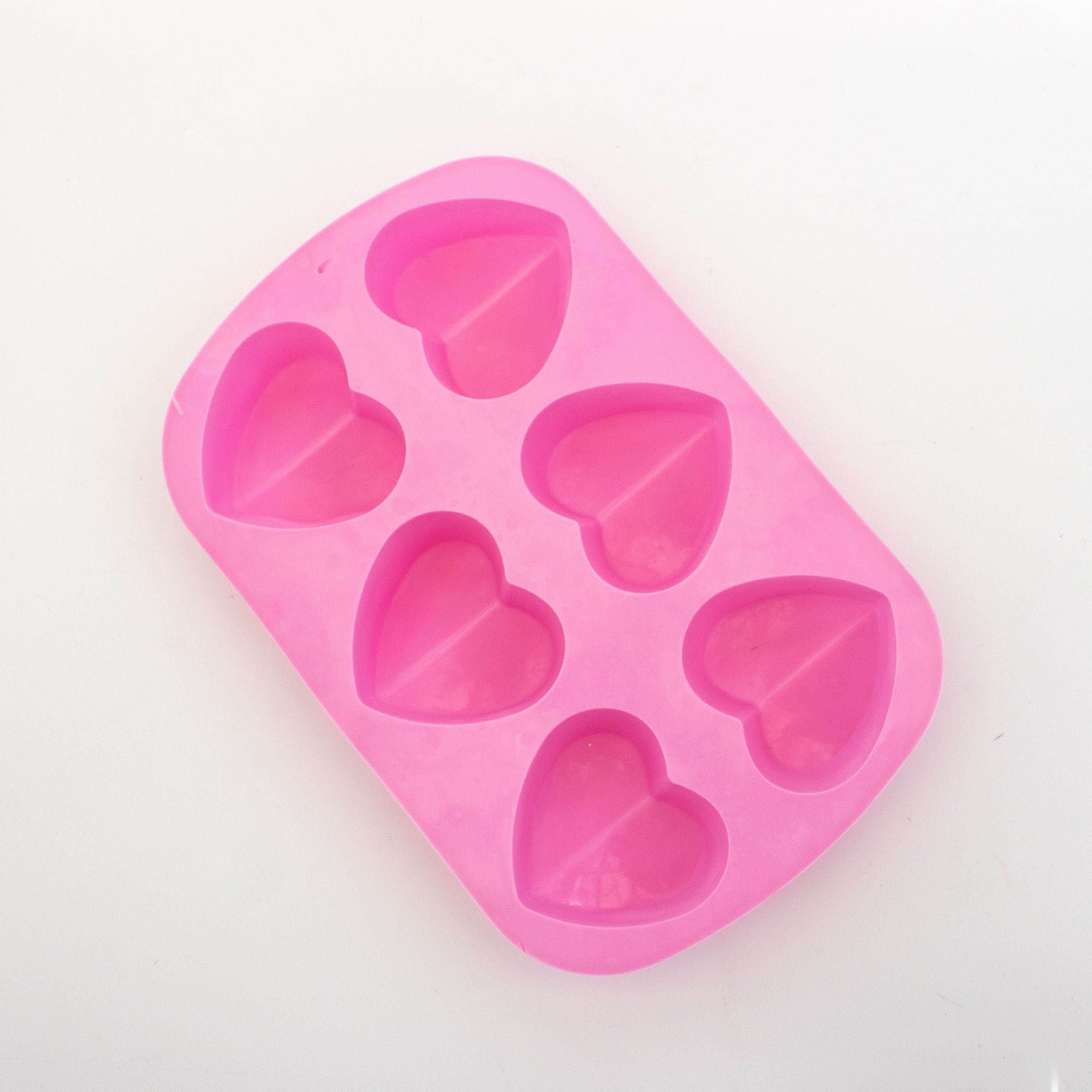 Molde silicona corazón geométrico - Imagen 2