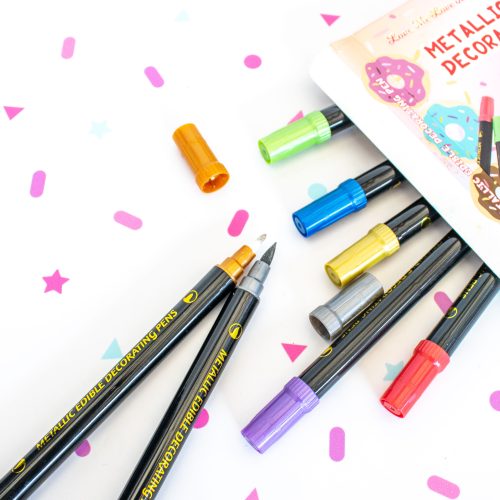 Plumones metálicos x 10u – Doble punta