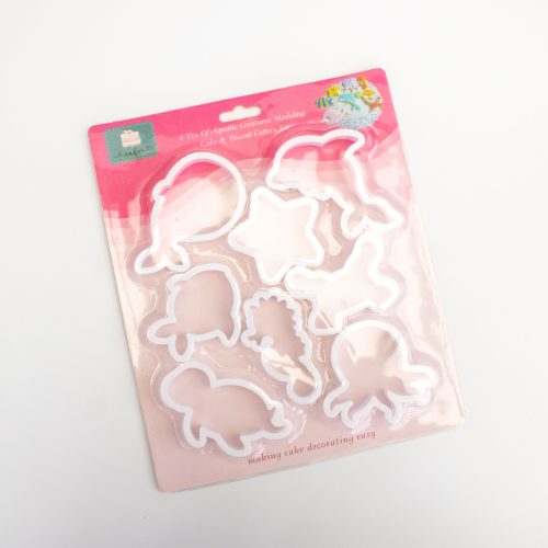 Mini cortadores x 8 – Animales marinos