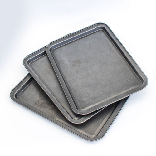 3 Bandejas antiadherentes 33x23cm