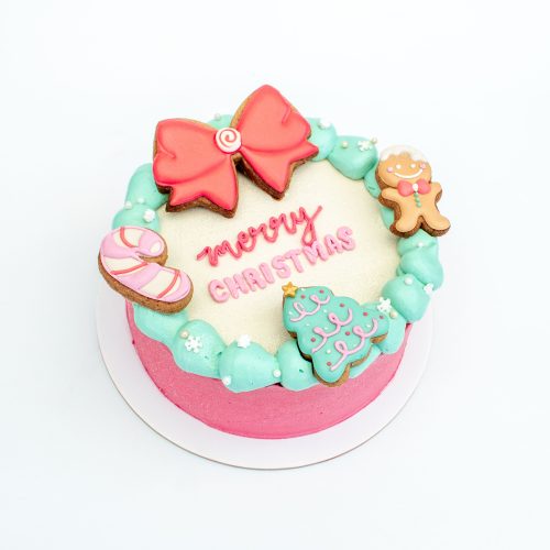 Tiny Cake & Tiny Cookies Navideño